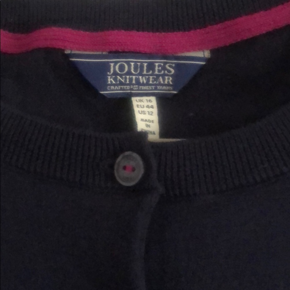 Joules EUC Navy Cartigan